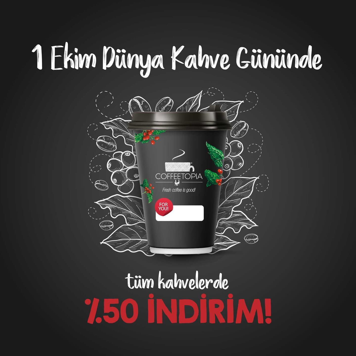 1 October World Coffee Day Campaign